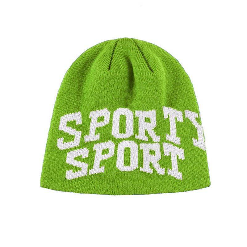 All Over Print Graphic Jacquard Knit Jacquard Winter Beanie