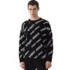 Custom Men's Cotton Jacquard Pullover Casual Crew Neck Knitted Jumper