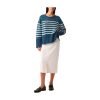 Casual Women's Polyester Loose Short Pullover Crew Neck Knit Sweater