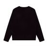 Men's Cotton Letter Jacquard Long Sleeve Pullover Knitted Sweater