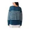 Casual Women's Polyester Loose Short Pullover Crew Neck Knit Sweater