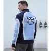 Custom Logo Men's Wool / Viscose Fashion Knitted  Zipper Sweater