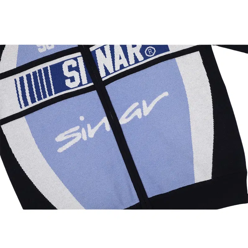 Herren-Strickpullover mit Reißverschluss aus Wolle/Viskose mit individuellem Logo