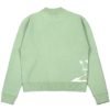 Custom Logo Men's Jacquard Graphic Knitwear Crew Neck Knitted Sweater