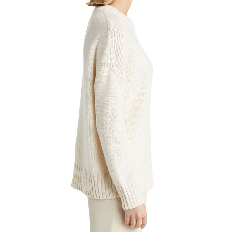 Custom Cashmere Thickened Round Neck Sweater for Women