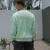Custom Logo Men's Jacquard Graphic Knitwear Crew Neck Knitted Sweater