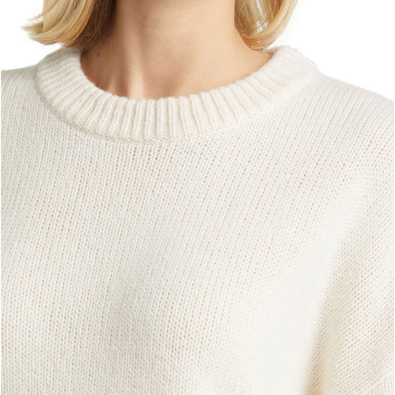 Custom Cashmere Thickened Round Neck Sweater for Women