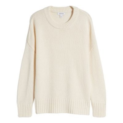 Custom Cashmere Thickened Round Neck Sweater for Women