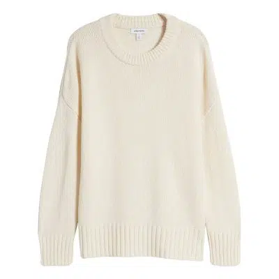 Maßgeschneiderter Kaschmirpullover mit Rundhalsausschnitt für Damen