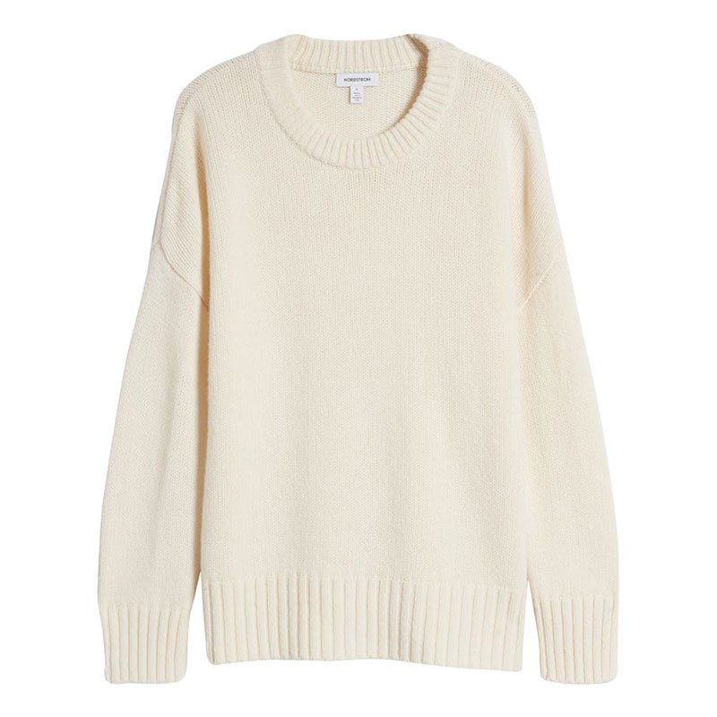 Custom Cashmere Thickened Round Neck Sweater for Women