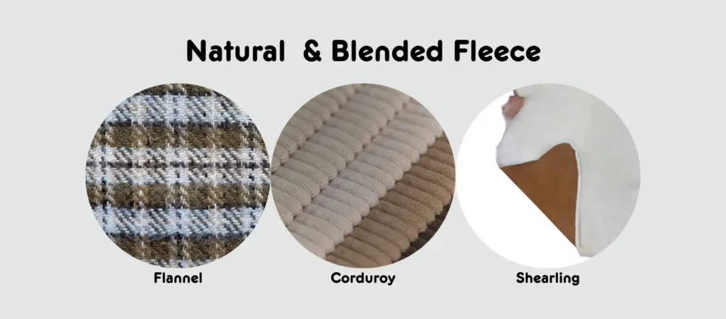 Natural & Blended Fleece