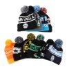 Custom Fashion Cotton Knitted Pom Pom Beanie