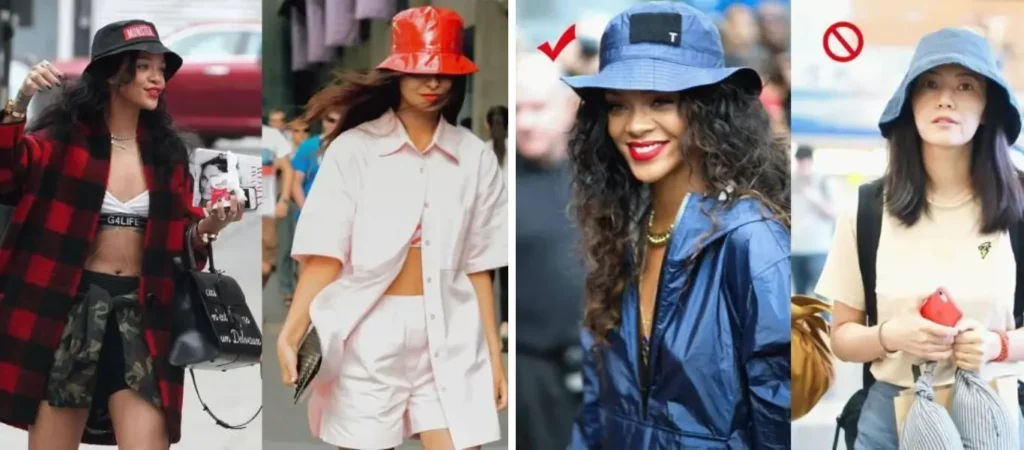 Bucket Hats - Suitable Face Shape