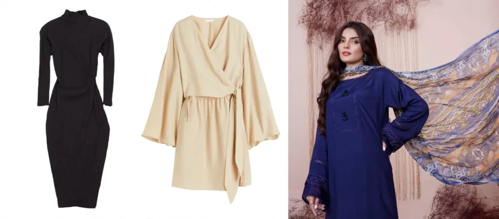 Lyocell winter dress