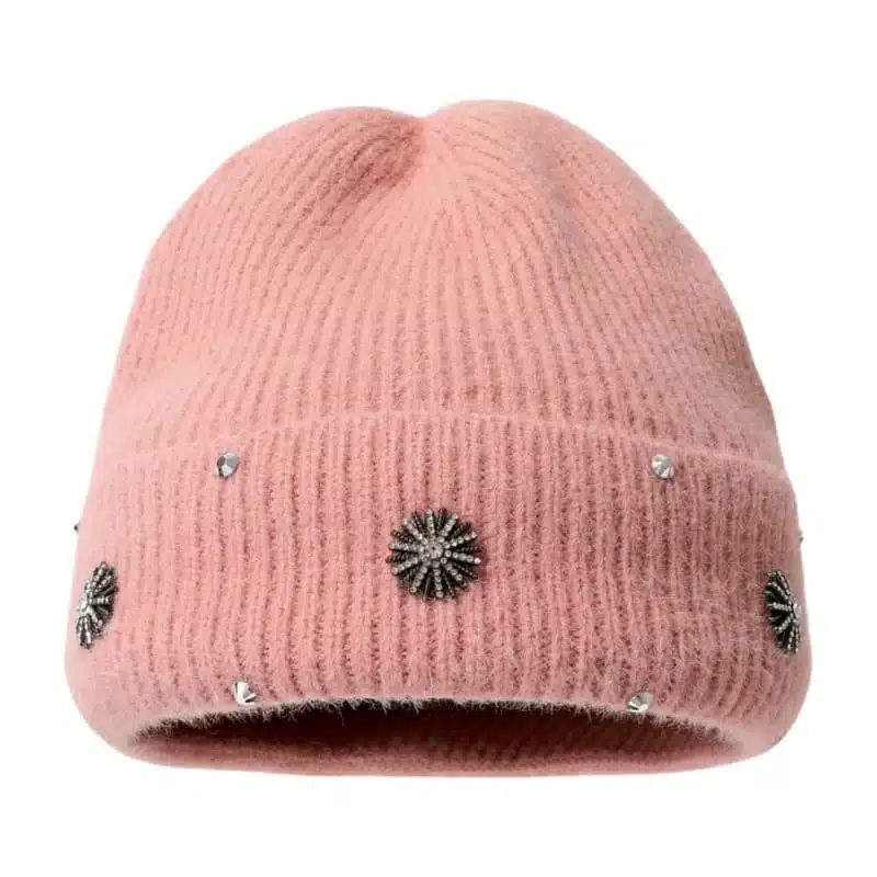 Wholesale Fashion Women's Rhinestone Sparkle Knit Beanie
