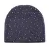 Quality Autumn & Winter 3D Embroidered Acrylic Beanie – Warm Rhinestone Knit Cap for Travel