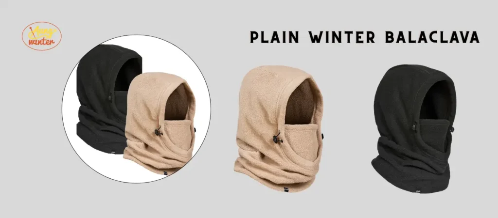 8. Plain Winter Balaclava
