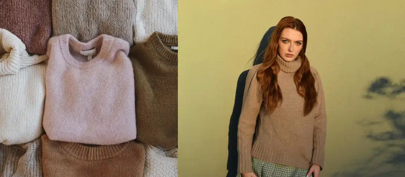 De la fibre à la forme_ Guide de sélection des pulls d'hiver
