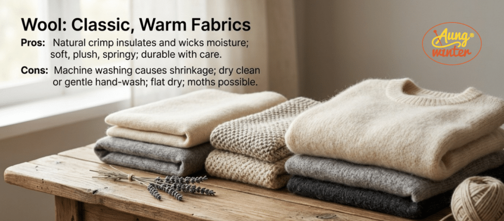 1.Wool_ Classic, Warm Fabrics