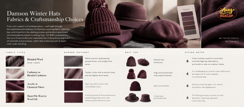 Damson Winter Hats